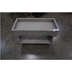 GREY PAINTED PLANTER STAND