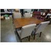 Image 13 : MODERN DINING TABLE AND 4 CHAIRS