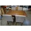 Image 1 : MODERN DINING TABLE AND 4 CHAIRS
