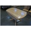 Image 8 : MAPLE DROPLEAF DINING TABLE AND 2 HOOPBACK CHAIRS