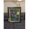 Image 1 : Genevieve Boyes oil on canvas "Clematis"