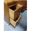 Image 4 : ANTIQUE VANITY WITH MIRROR - MIRROR APPROX 46 INCHES ACROSS