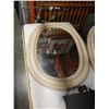 Image 3 : 2 LARGE OVAL MIRRORS