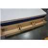 Image 9 : TWIN SIZE STORAGE BEDFRAME AND MATTRESS