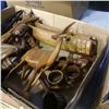 Image 2 : Box of vintage african carvings and figures