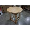 Image 5 : VINTAGE ROUND WOOD ENDTABLE