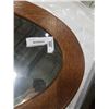 Image 3 : VINTAGE OAK BEVELLED MIRROR