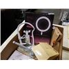 Image 3 : Box of new, lcd under cabinet mount, ring fill light apple triple charger and more