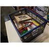 Image 1 : Crate of model train cars and buildings