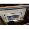 Image 3 : BOX OF WATERCOLOR AND NEEDLEPOINT PICTURES