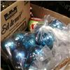 Image 2 : SMALL FIBEROPTIC XMAS TREE, BOX OF  XMAS DECOR