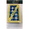 Image 3 : 3 VINTAGE CHRISTMAS BALL ORNAMENTS SETS