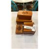 Image 1 : 4 carved wood boxes