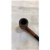Image 3 : 3 WOOD PIPES ON PIPE HANGER