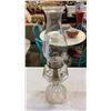 Image 2 : 2 - 19" glass oil lamps