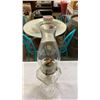 Image 9 : 2 - 19" glass oil lamps