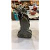 Image 13 : Lidded shell jar, prayer hands, and horse bookends