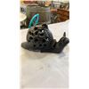 Image 5 : CAST IRON BUCKET, DOOR STOP, AND WALL HOOK