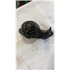 Image 6 : CAST IRON BUCKET, DOOR STOP, AND WALL HOOK