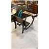 Image 2 : MINIATURE IRON AND WOOD STUDENTS DESK