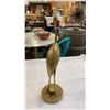 Image 5 : 2 KOREAN MADE BRASS CRANES