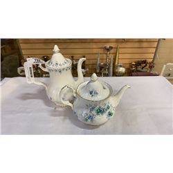 2 Royal albert teapots Memory lane and inspiration