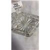 Image 14 : 2 crystal vases and lidded jar