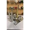 Image 1 : CHRISTMAS CANDLES, CANDLE STANDS AND ORNAMENT