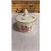 Image 6 : Royal doulton sugar cup, stone lidded jar and other collectibles