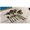 Image 3 : Birks sterling carving set and silver plated items