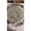 Image 3 : Silver etched dish and bowl