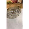 Image 8 : Silver etched dish and bowl