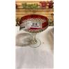 Image 2 : LOT OF CANDLES, STANDS, CUT CRYSTAL PEDESTAL, HAT BOX AND PHOTO ALBUM AND XMAS LIGHT BULBS