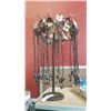 Image 1 : LEATHER NECKLACES ON SPINNING DISPLAY RACK