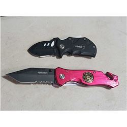 WARTEK AND BOKER FOLDING KNIVES