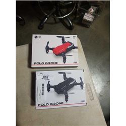 2 NEW FOLD DRONES