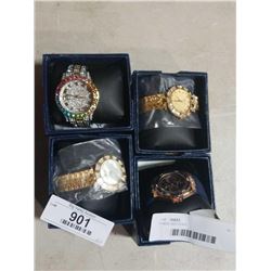 4 NEW WATCHES