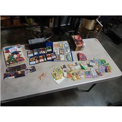 LOT OF MAGIC, POKEMON AND COLLECTOR CARDS, GI JOE, WACKY PACKAGES