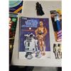 Image 3 : LOT OF STARWARS COLLECTABLES, VINYL CAPE VADER, OVERSIZE STARWARS COMIC