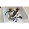 Image 1 : TRAY OF JEWELRY, LIGHTERS, FOLDING KNIVES