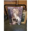 Image 1 : Framed marilyn monroe advert - cracked glass