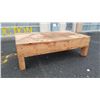 Image 3 : SOLID WOOD PLATFORM 96"L X 57"W X 30'H