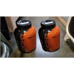 2 Cannisters of Whey sealed protein powder