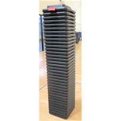 Stack of Aerobic Step Risers