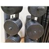 Image 3 : Threaded Barbell Bars, Ring Collars, Weights and Rack
