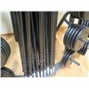 Image 9 : Threaded Barbell Bars, Ring Collars, Weights and Rack