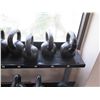 Image 2 : Kettle Bell Weight Set, Approx. 23 qty, with Rack
