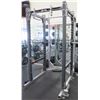 Image 1 : Hammer Strength Elite Power Rack w/ Weights Shown in Photos (Partially Disassembled for Easier Remov