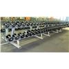 Image 1 : Huge Set of Dumbells (Approx. 60) with Life Fitness Rack