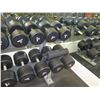 Image 8 : Huge Set of Dumbells (Approx. 60) with Life Fitness Rack